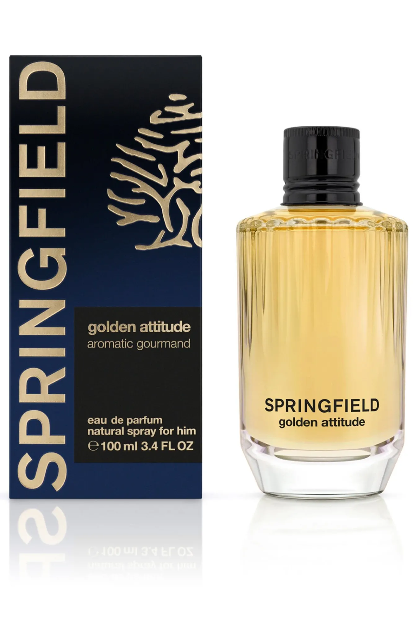Clearance Springfield ATTITUDE DORÉE bleu