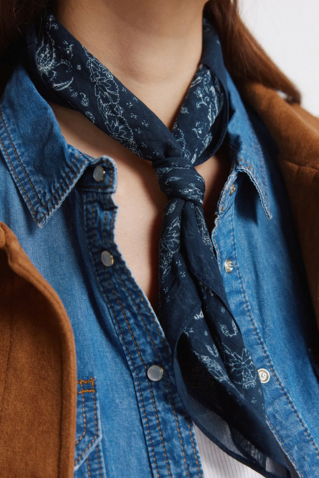 Best Springfield Bandana petite bleu