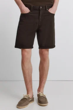 Springfield Bermuda 5 poches lav&eacute;e slim fit