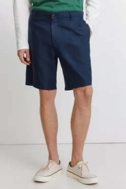 Springfield Bermuda l&eacute;g&egrave;re coupe confort bleu