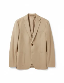 Clearance Springfield Blazer en lin et coton gris