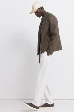 Discount Springfield Blouson effet cuir nude