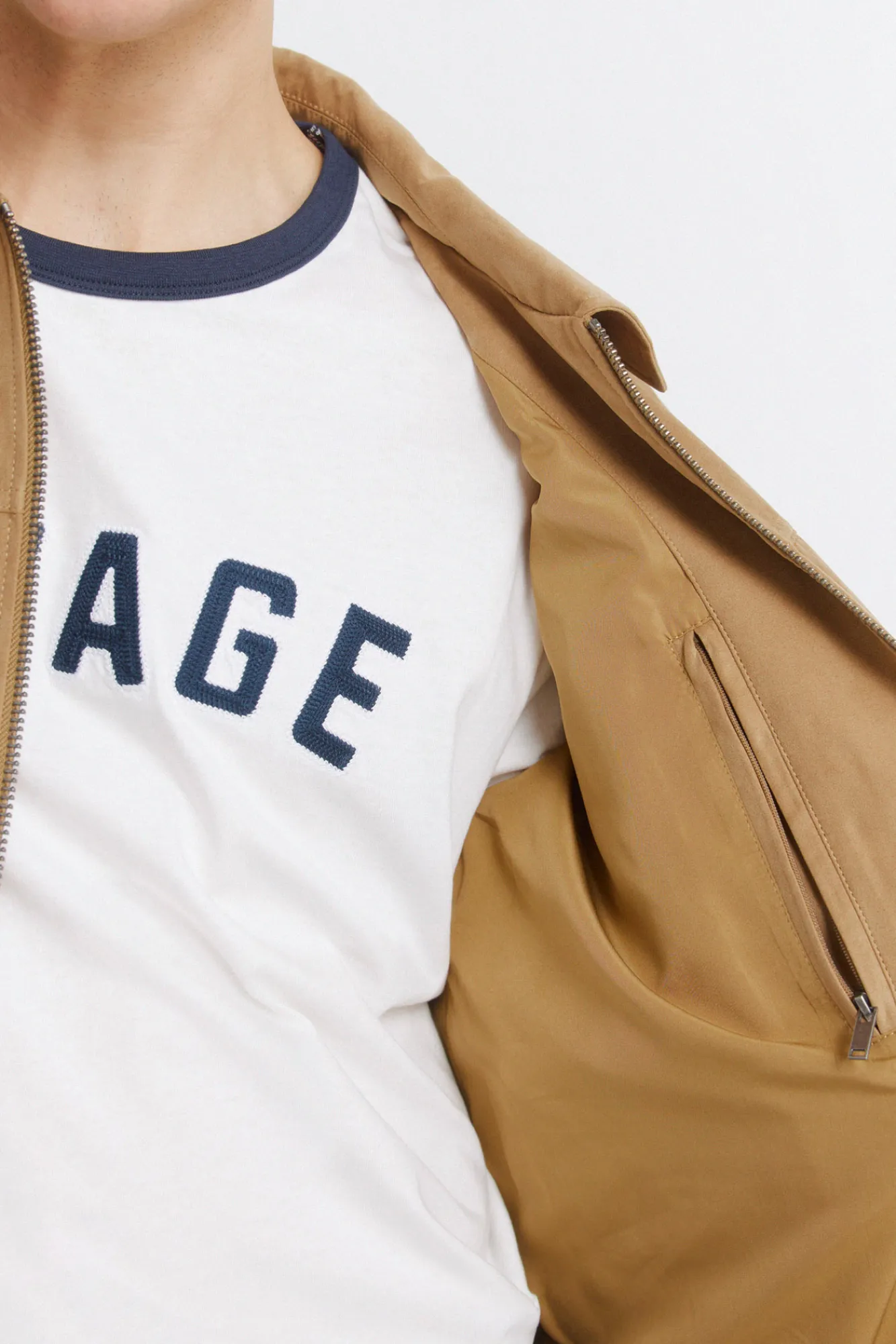 New Springfield Blouson effet daim