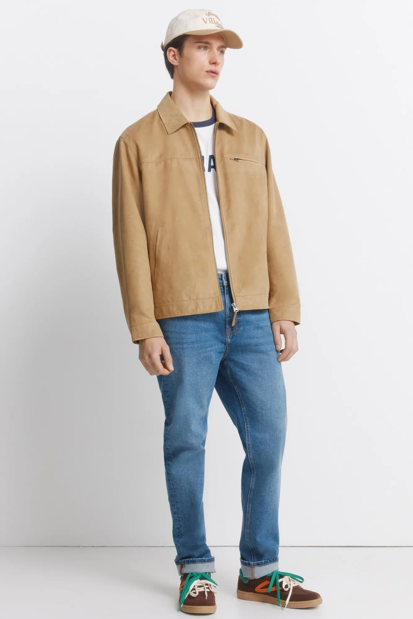 New Springfield Blouson effet daim