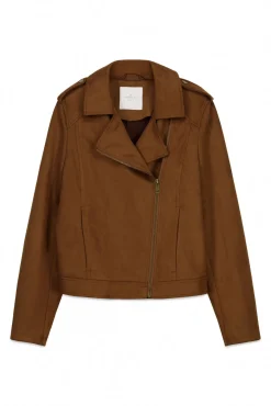 Best Springfield Blouson en daim avec passants