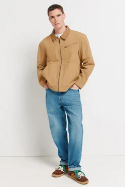 Clearance Springfield Blouson lav&eacute; &agrave; contraste en coton