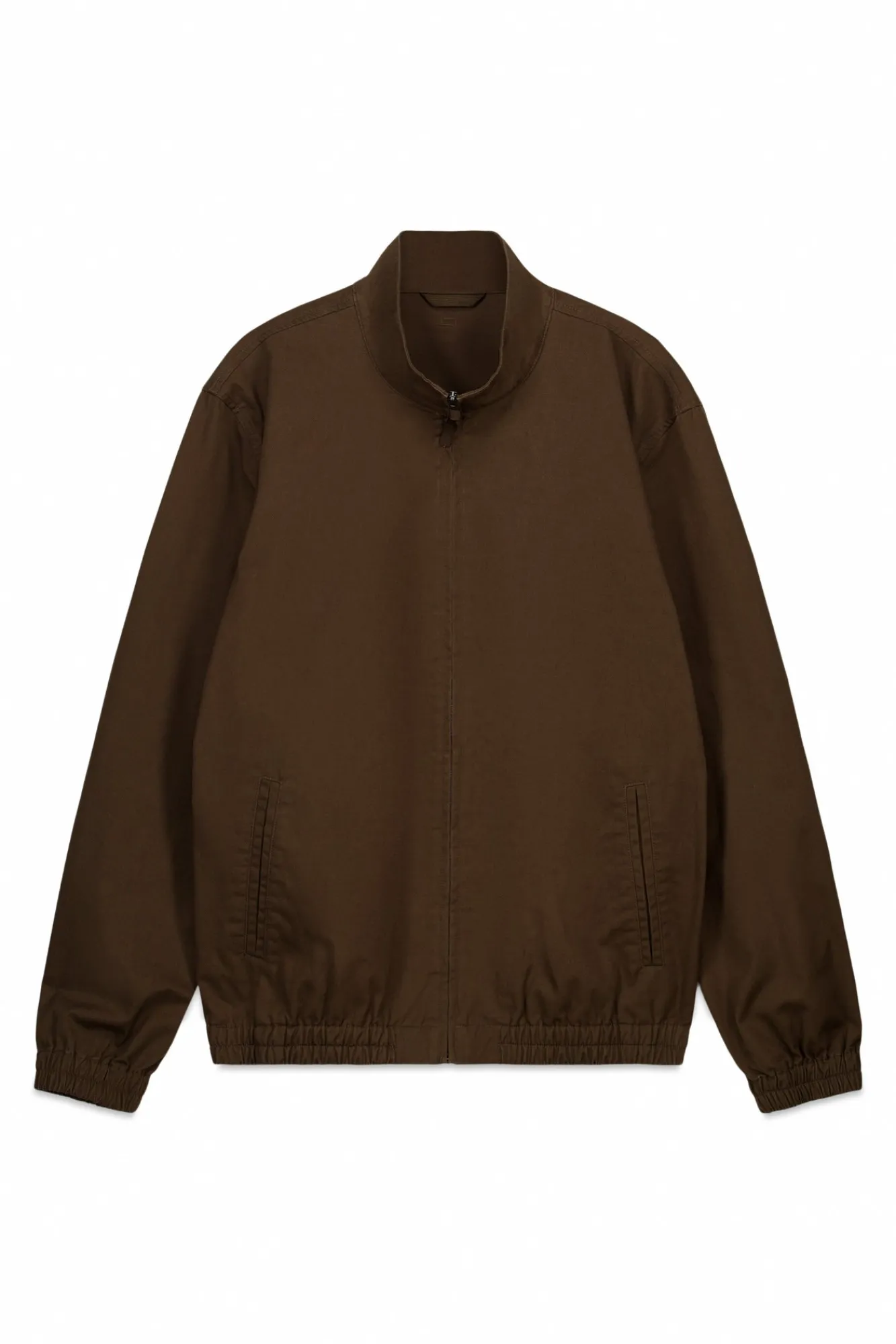 New Springfield Blouson léger en lin et coton nude