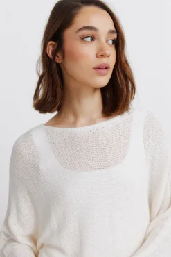 Clearance Springfield Boat neck jumper marron