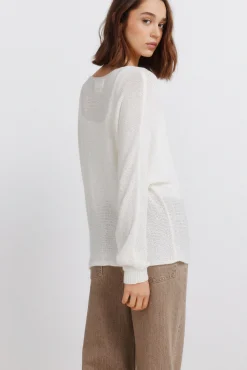 Clearance Springfield Boat neck jumper marron