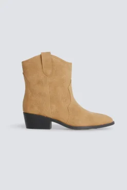 Online Springfield Bottes cowboy effet daim marron