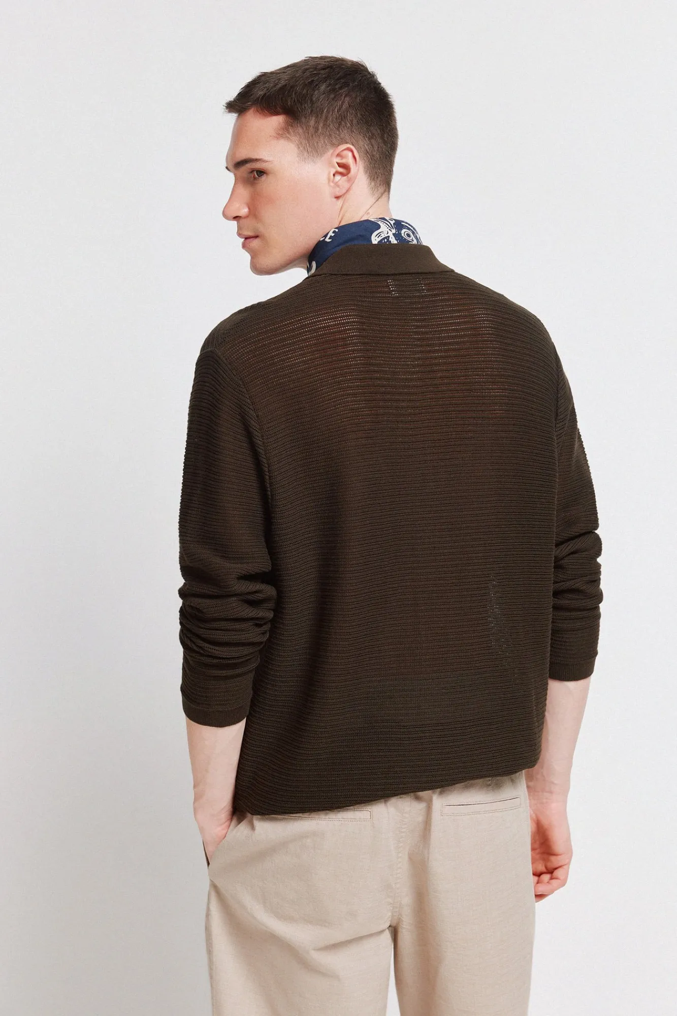 Online Springfield Cardigan structuré nude