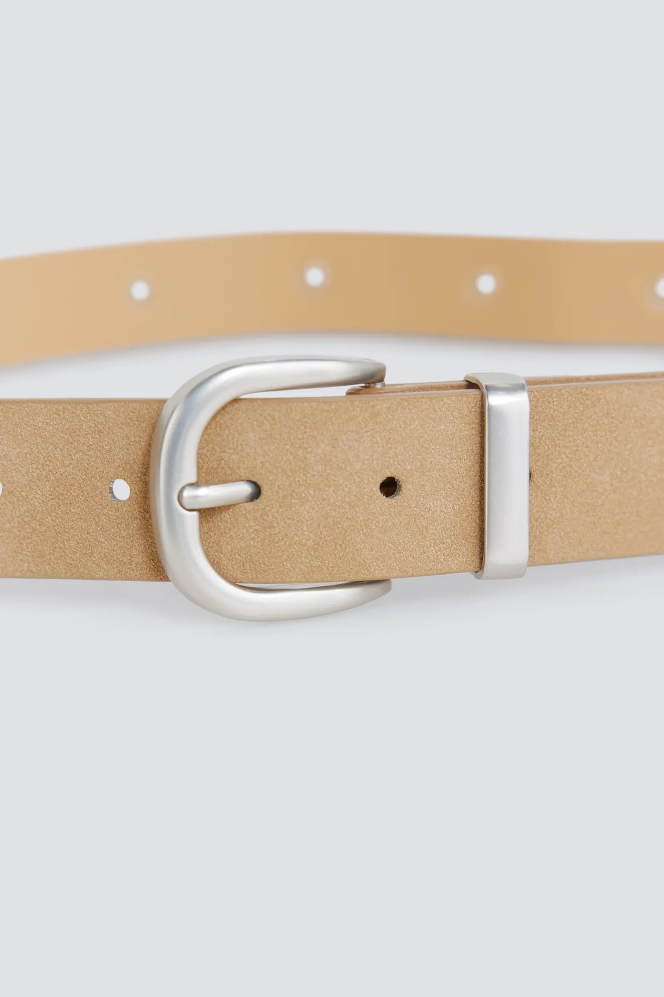 Outlet Springfield Ceinture à clous en daim camel