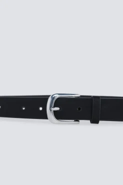 Hot Springfield Ceinture à frise et clous noir