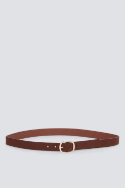 Online Springfield Ceinture boucle ovale nude