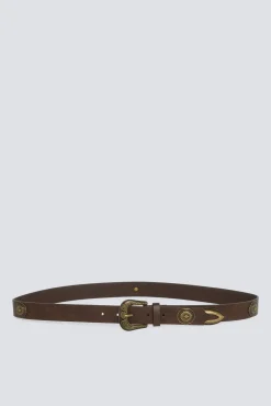 Springfield Ceinture cowboy m&eacute;tallique nude