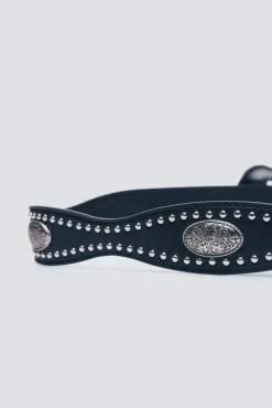 Sale Springfield Ceinture de cow-boy clout&eacute;e noir