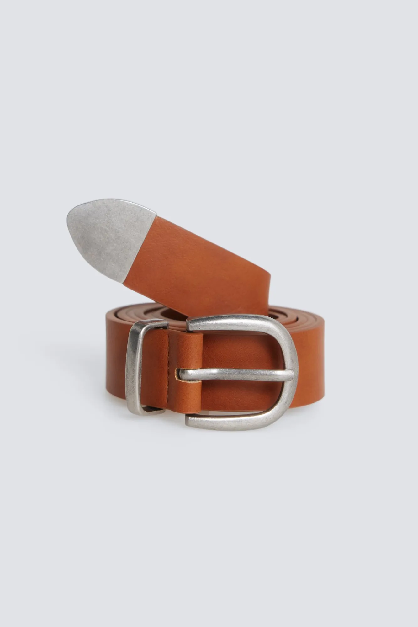 Sale Springfield Ceinture effet cuir vison
