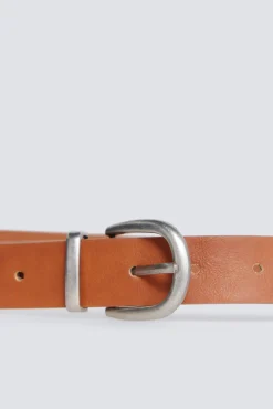 Sale Springfield Ceinture effet cuir vison