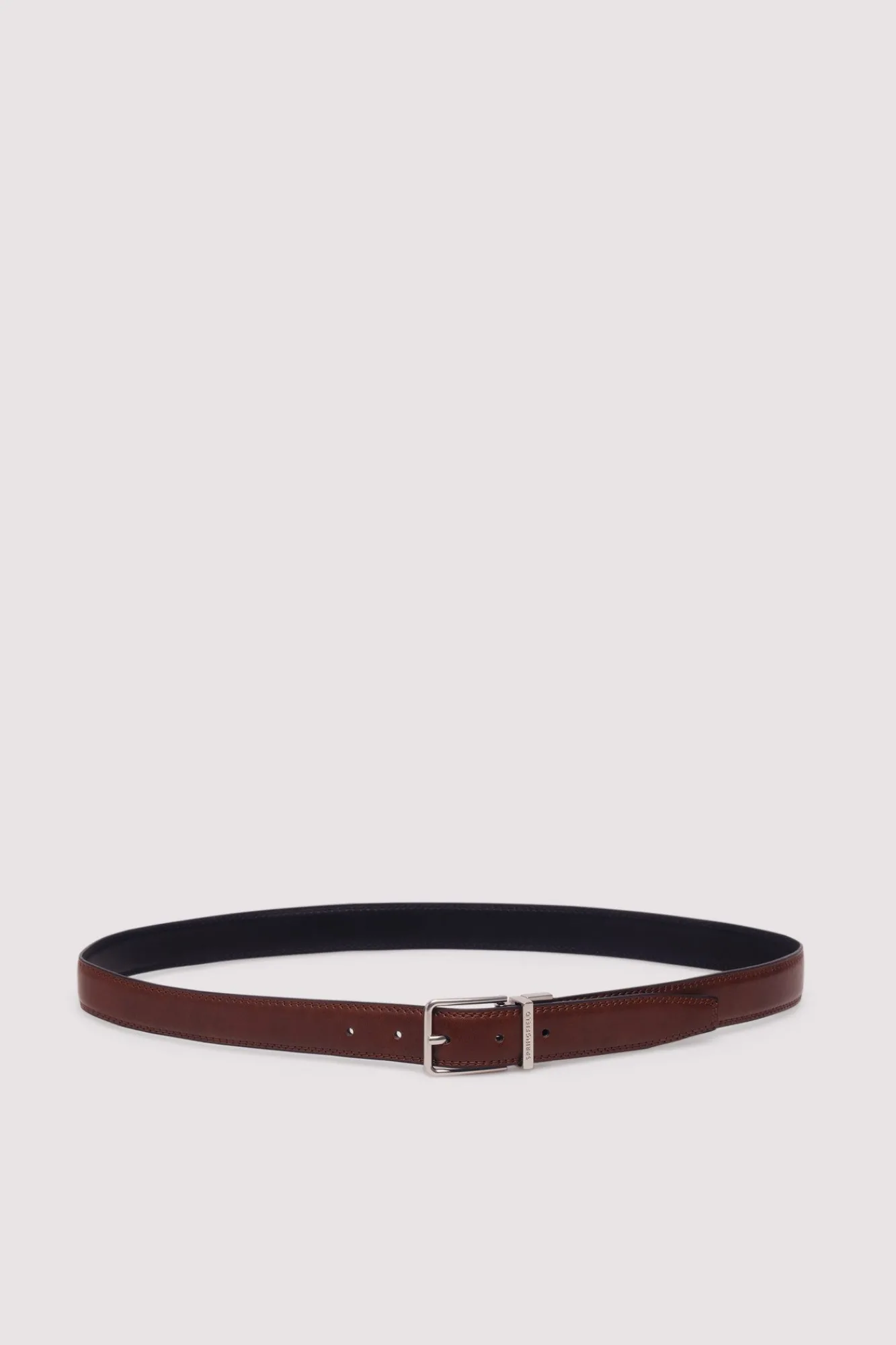 New Springfield Ceinture effet cuir basique vison