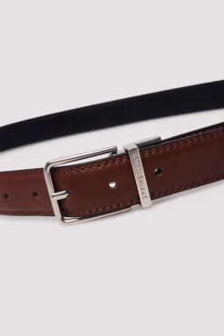 New Springfield Ceinture effet cuir basique vison