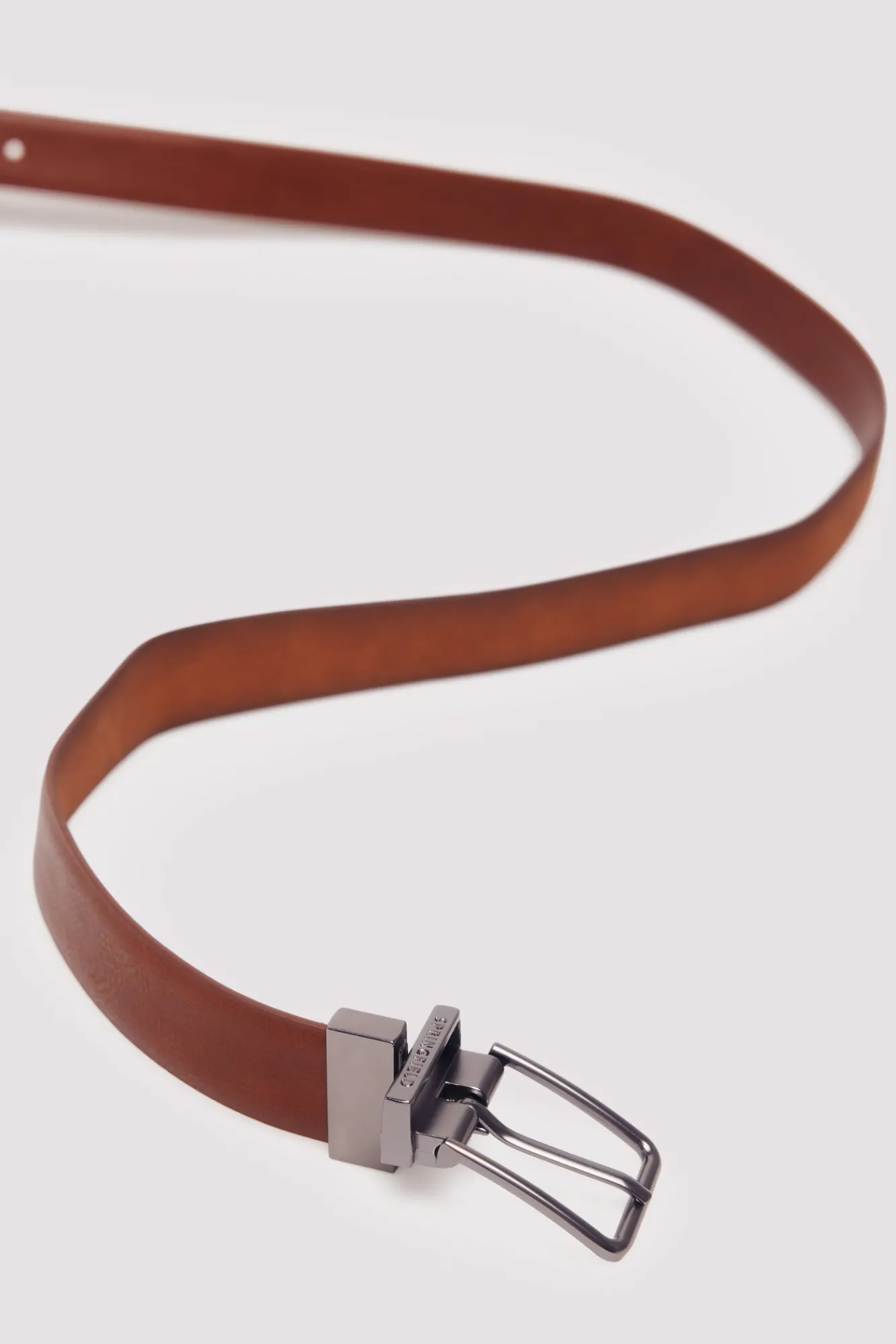 Online Springfield Ceinture effet cuir basique vison