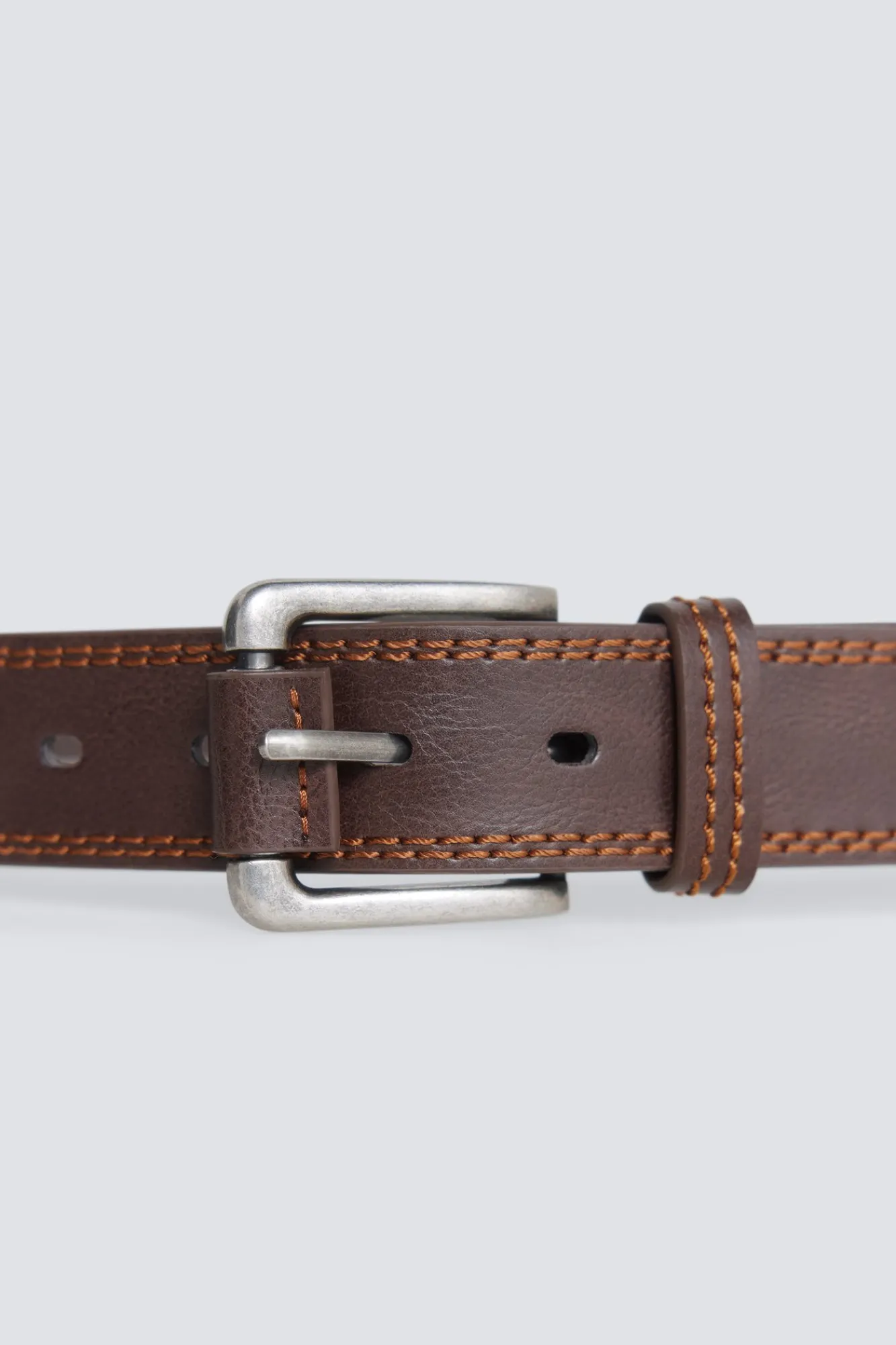 Outlet Springfield Ceinture effet cuir réversible nude