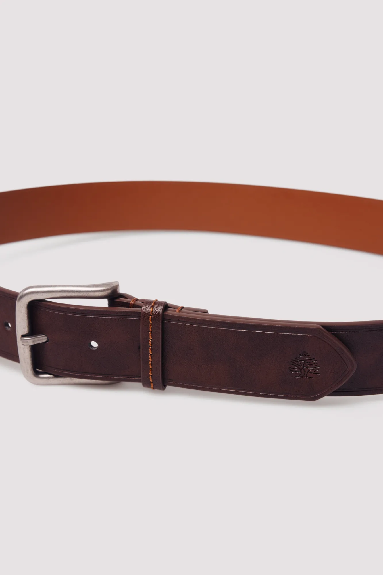 Sale Springfield Ceinture effet cuir surpiqûres