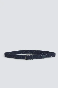 Best Springfield Ceinture tressée unie avec croix contrastante