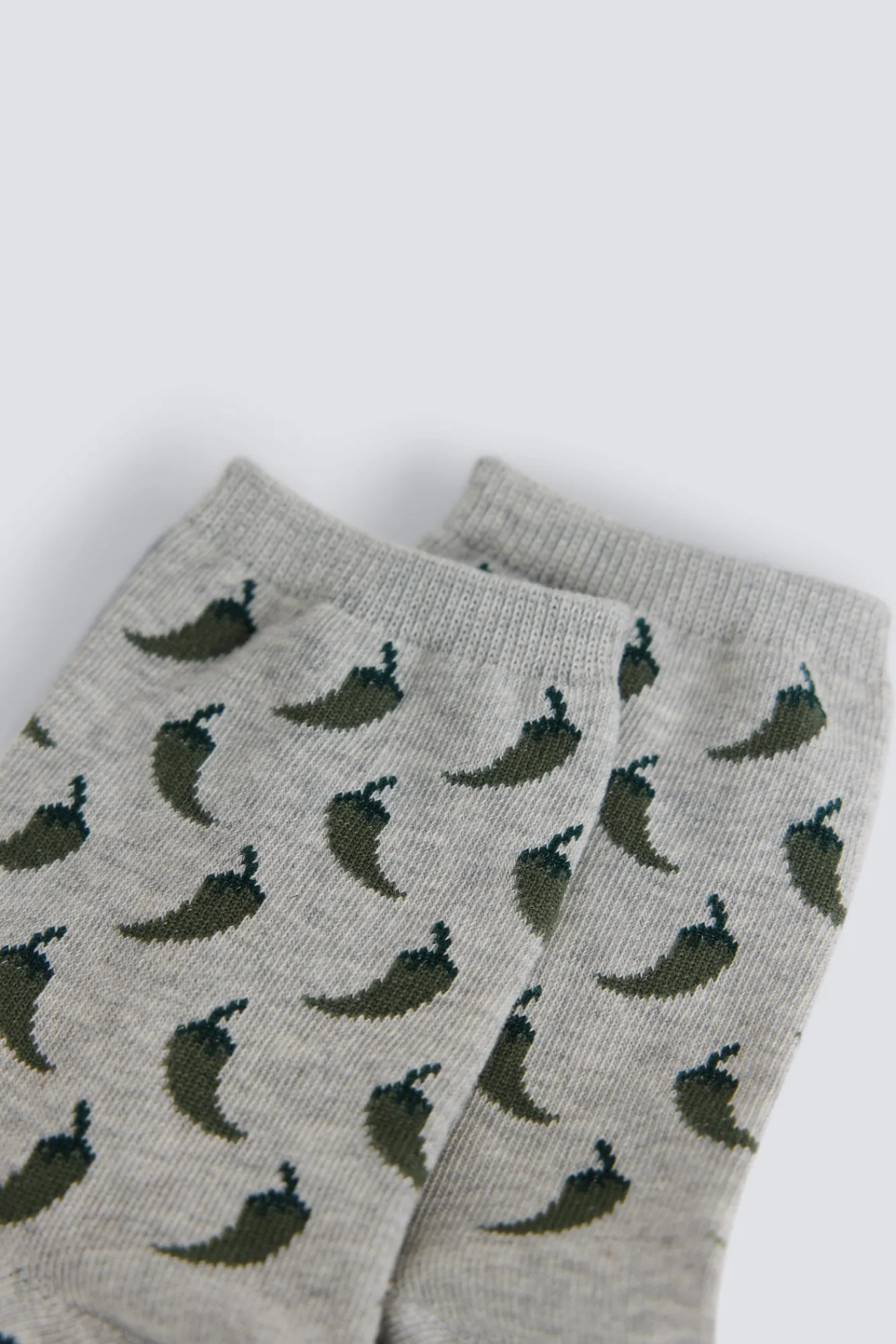Online Springfield Chaussette longue à motifs poivrons gris