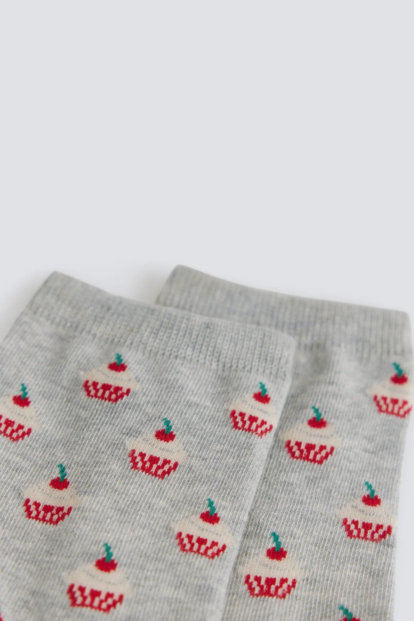 Online Springfield Chaussette longue cupcake gris
