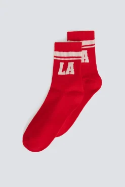 Discount Springfield Chaussette longue L.A rouge