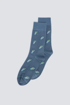 Discount Springfield Chaussette longue nokia bleu