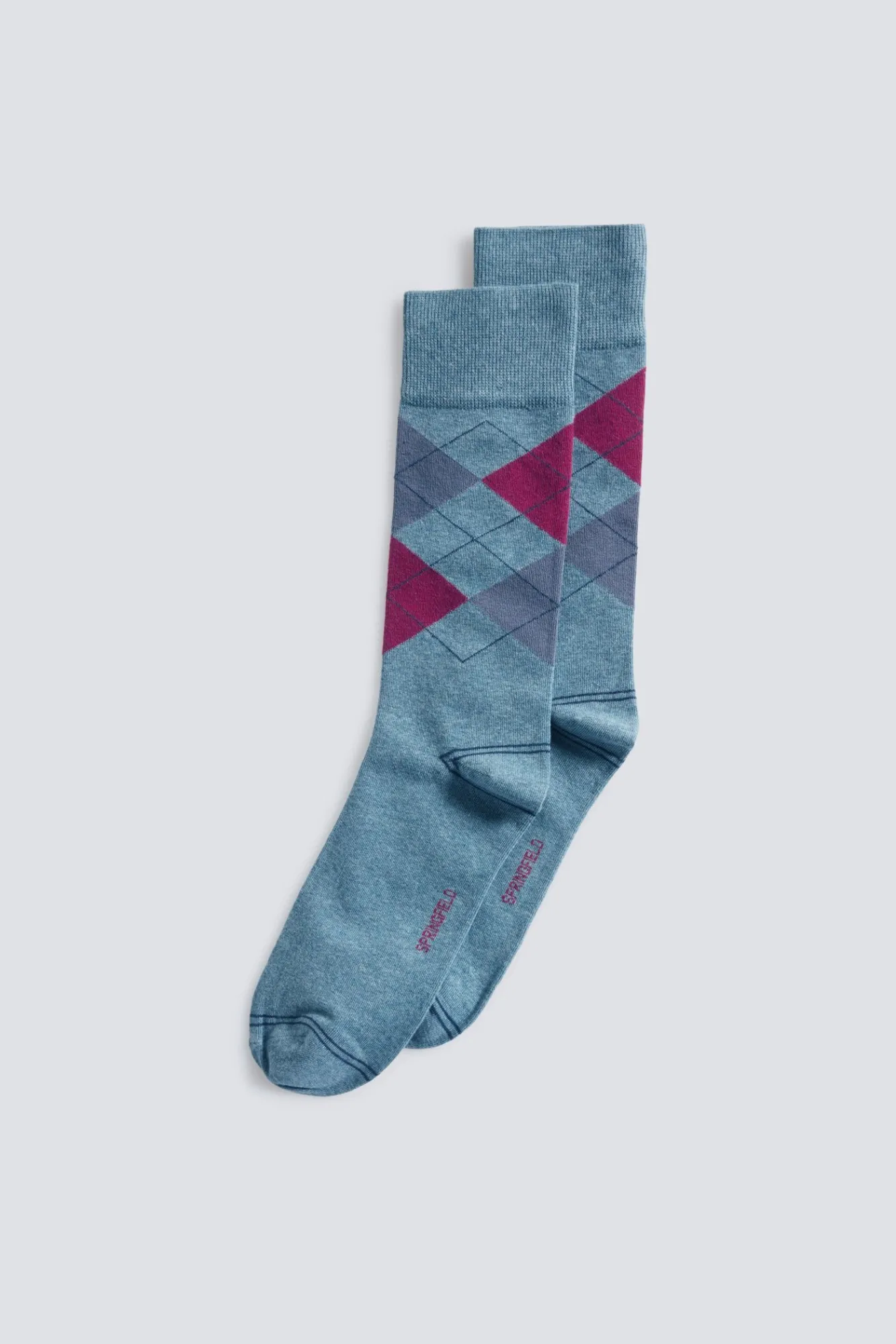 Outlet Springfield Chaussette losanges bleu