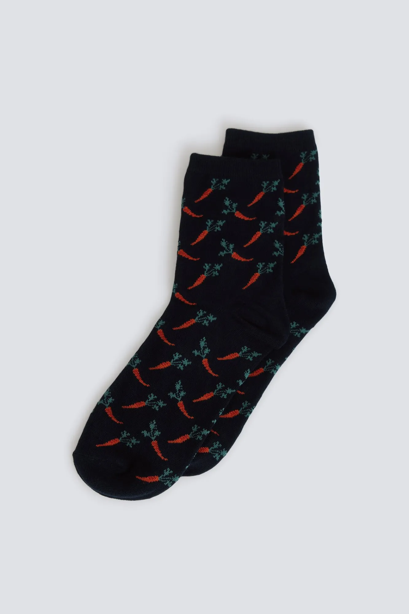 Discount Springfield Chaussettes longues à motifs carottes bleu