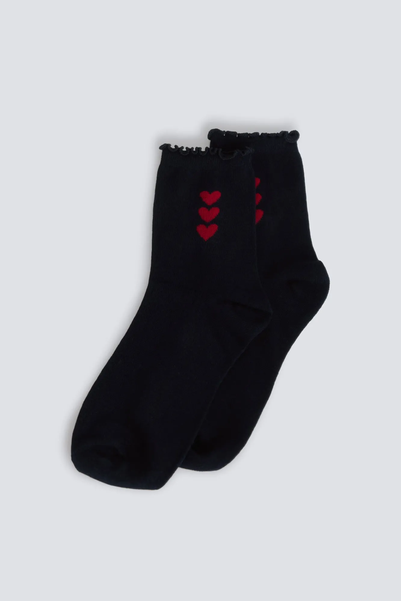 Best Springfield Chaussettes longues à cœurs bleu