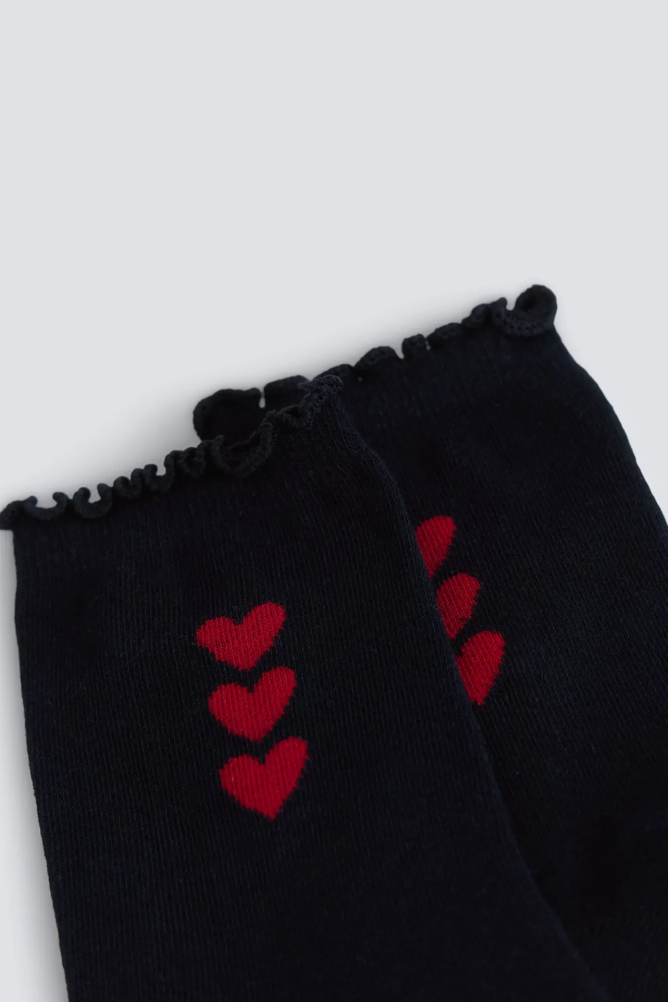 Best Springfield Chaussettes longues à cœurs bleu