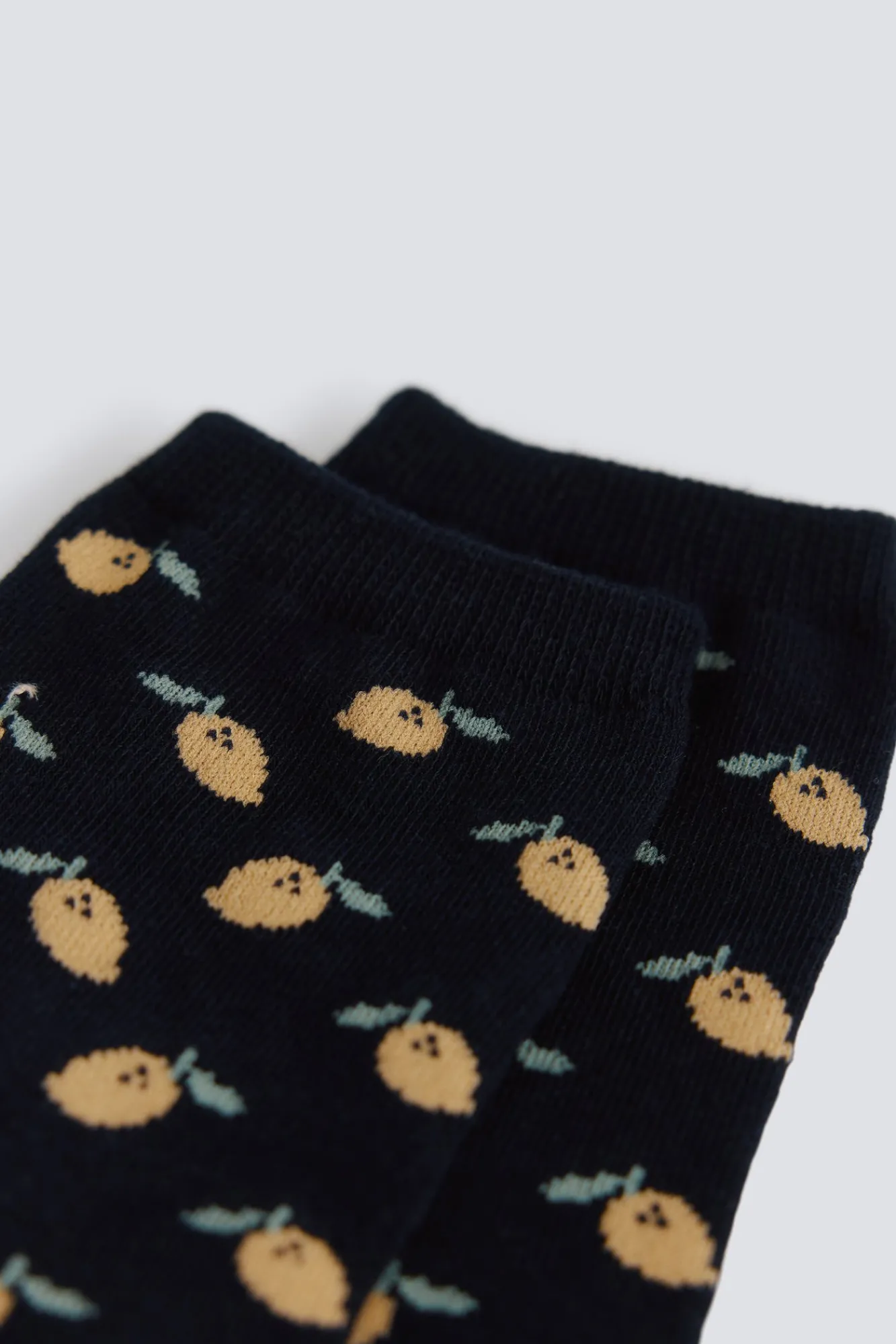 Sale Springfield Chaussettes longues citrons bleu