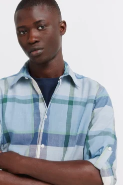 Discount Springfield Chemise en coton &agrave; carreaux l&eacute;g&egrave;re