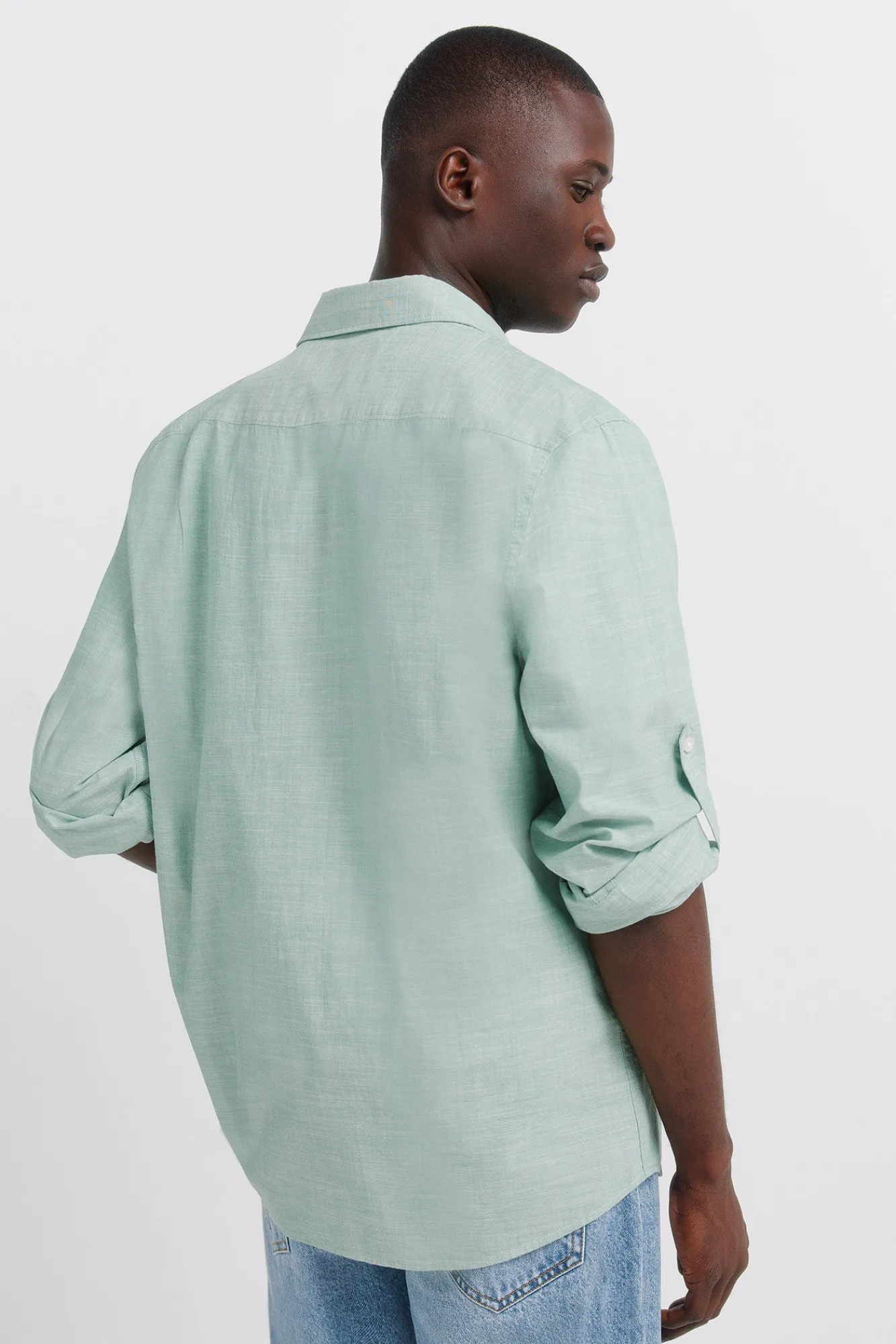 Sale Springfield Chemise en coton flammé