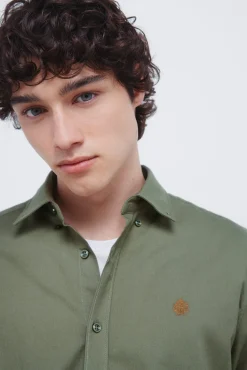 Hot Springfield Chemise en flanelle &agrave; coudi&egrave;res