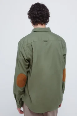 Hot Springfield Chemise en flanelle &agrave; coudi&egrave;res
