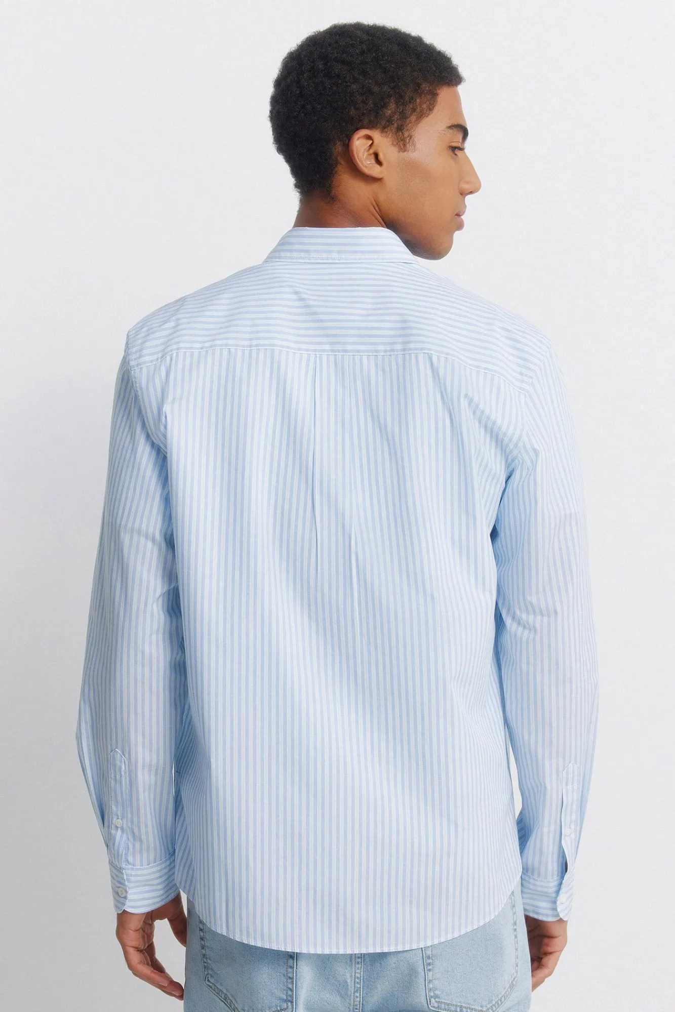 Sale Springfield Chemise en popeline bleu