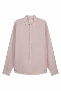 Best Springfield Chemise fil à fil en lin et viscose