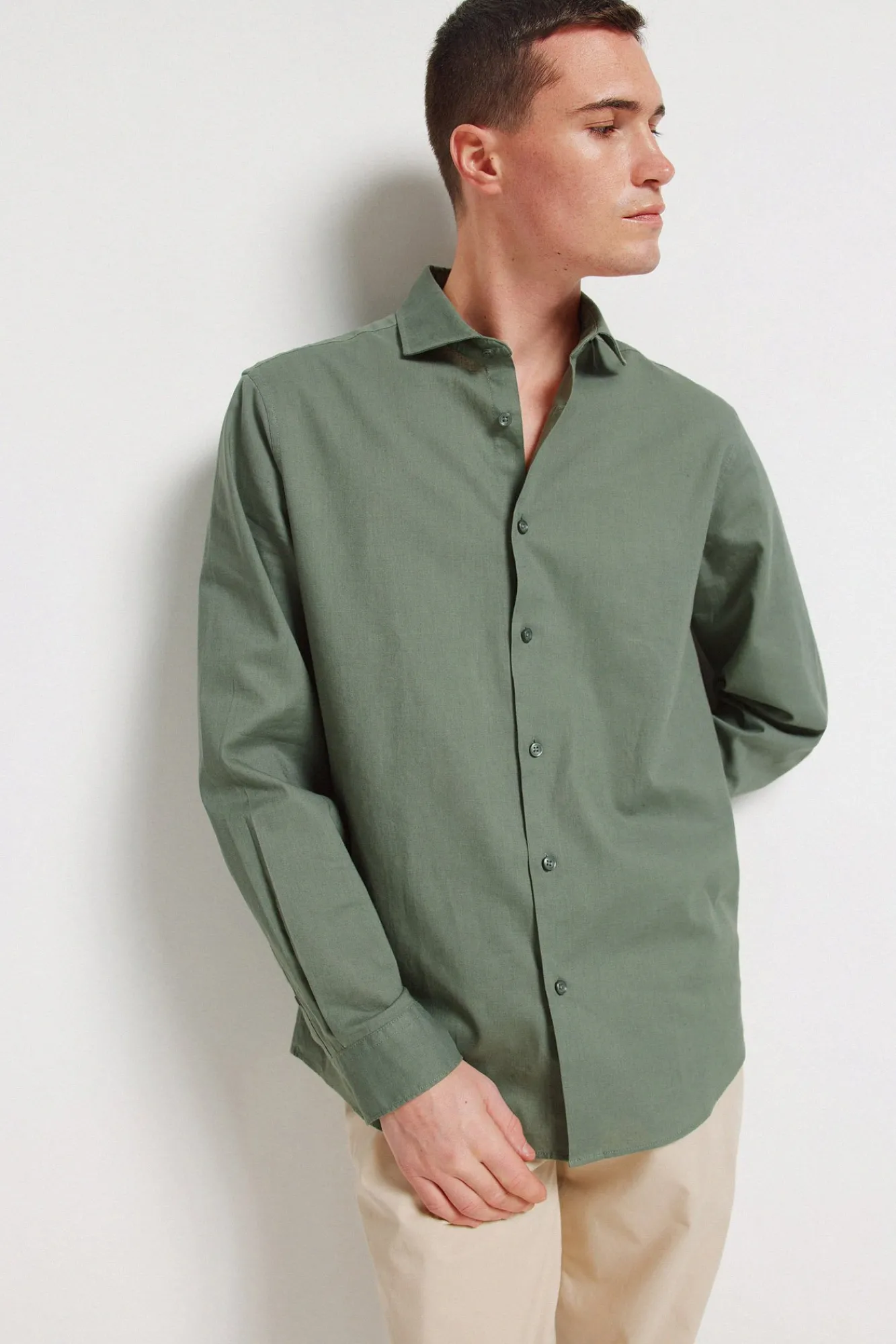 Hot Springfield Chemise habillée en lin
