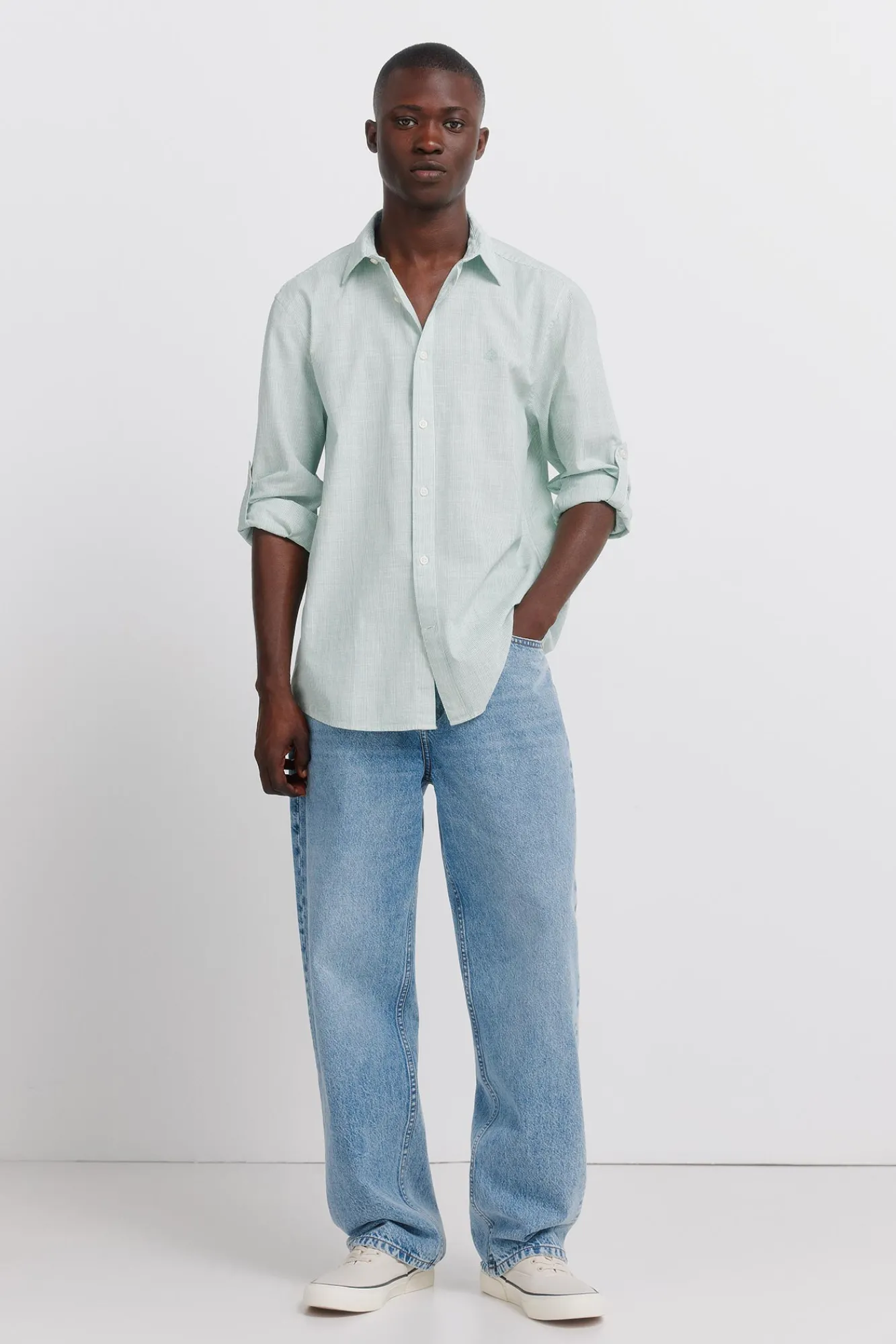 Online Springfield Chemise légère micro-rayures