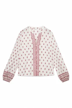Springfield Chemise manches longues imprim&eacute;e