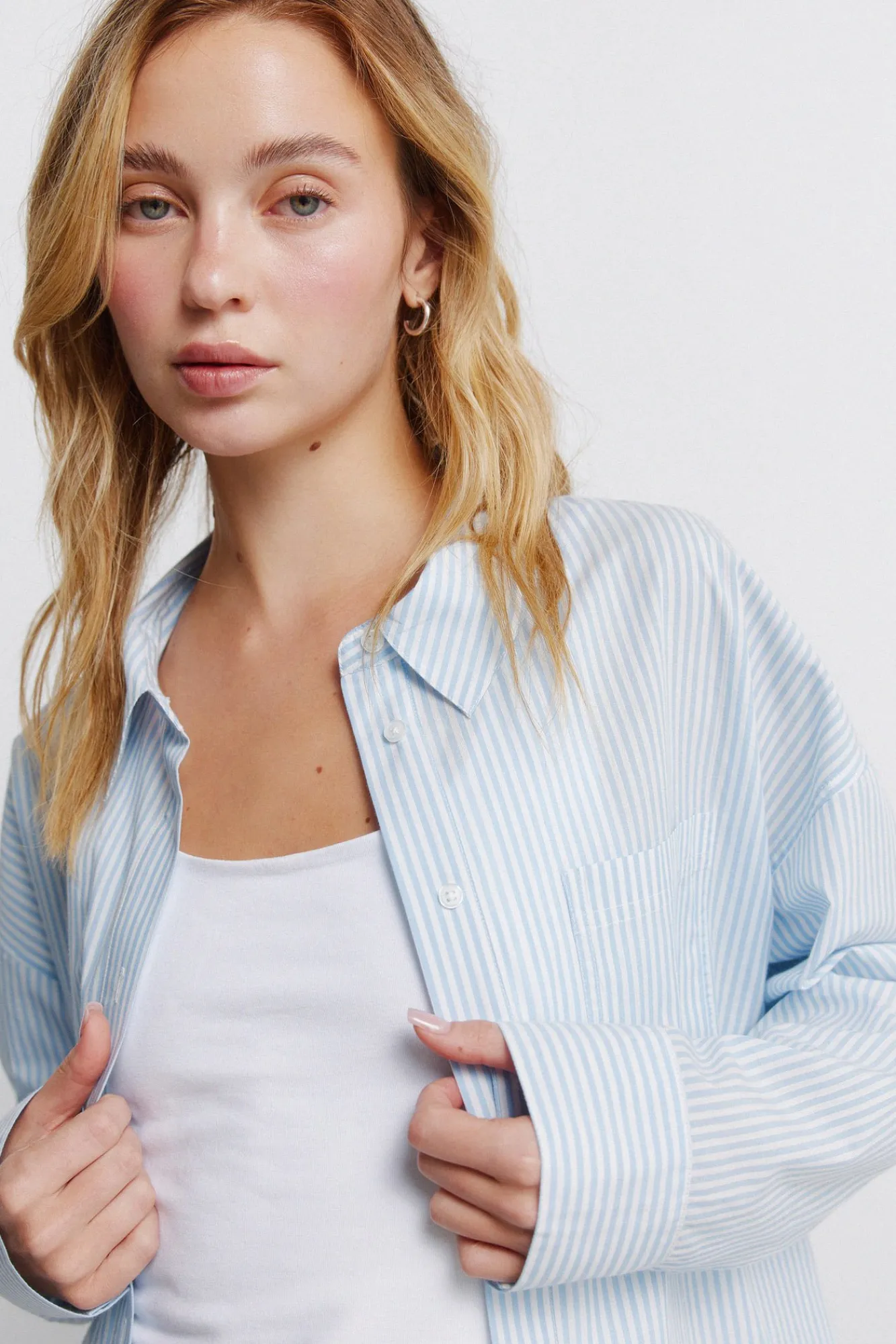 Sale Springfield Chemise oversize à rayures