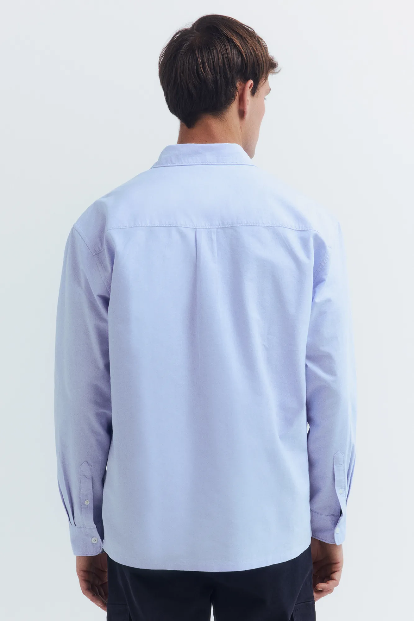 Outlet Springfield Chemise Oxford brodée bleu