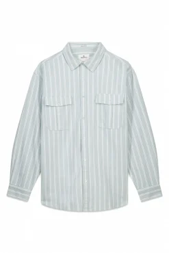 Sale Springfield Chemise Oxford rayures avec poches