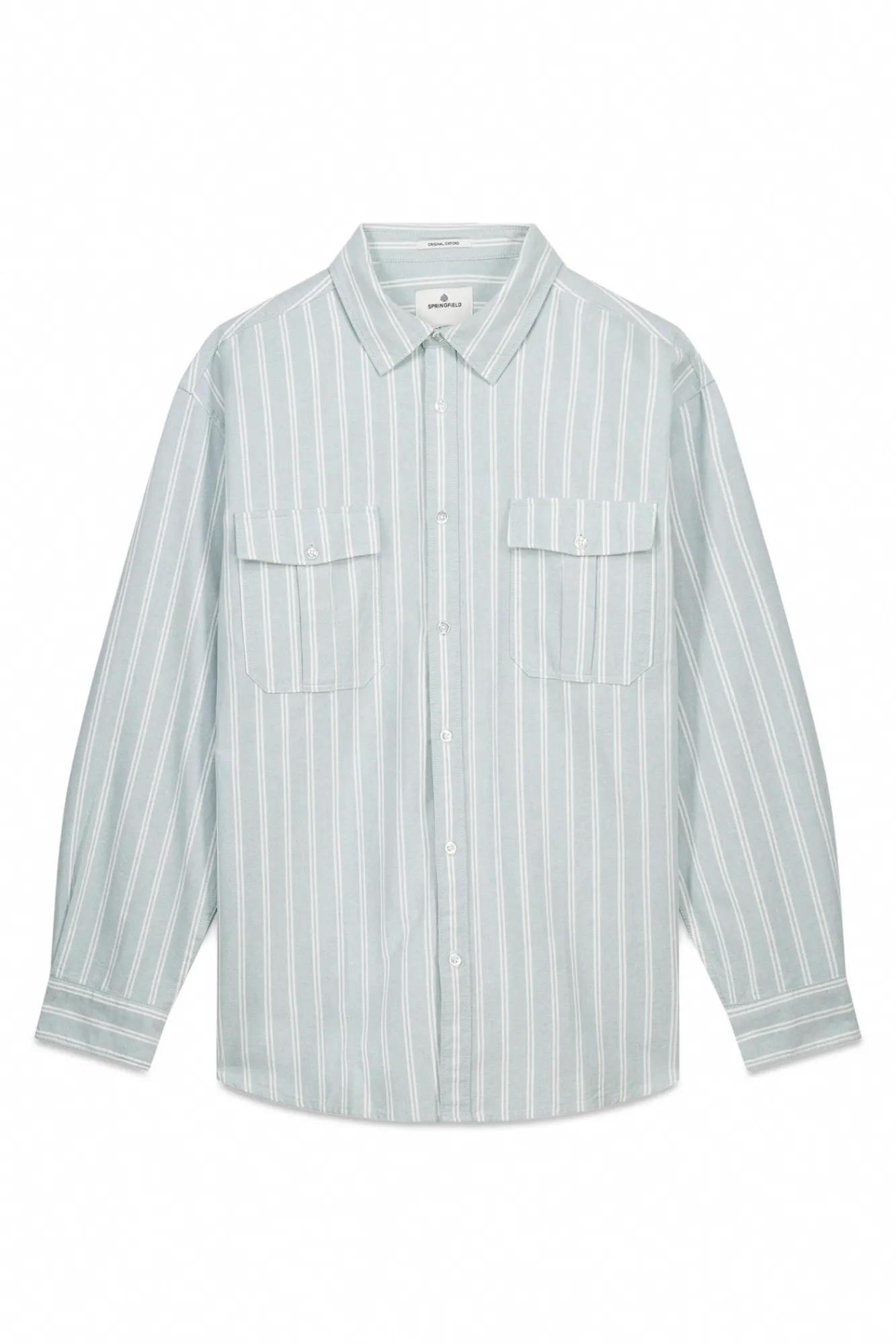 Sale Springfield Chemise Oxford rayures avec poches